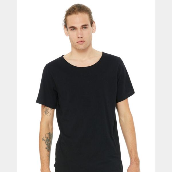 Men's Jersey Raw Neck T-Shirt Thumbnail
