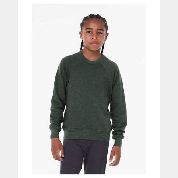 Youth Sponge Fleece Raglan Sweatshirt Thumbnail