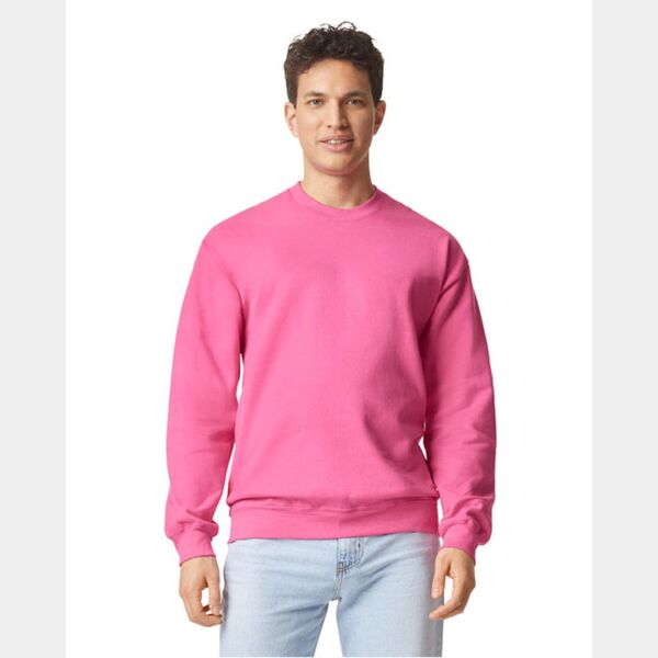 Adult Softstyle® Fleece Crew Sweatshirt Thumbnail