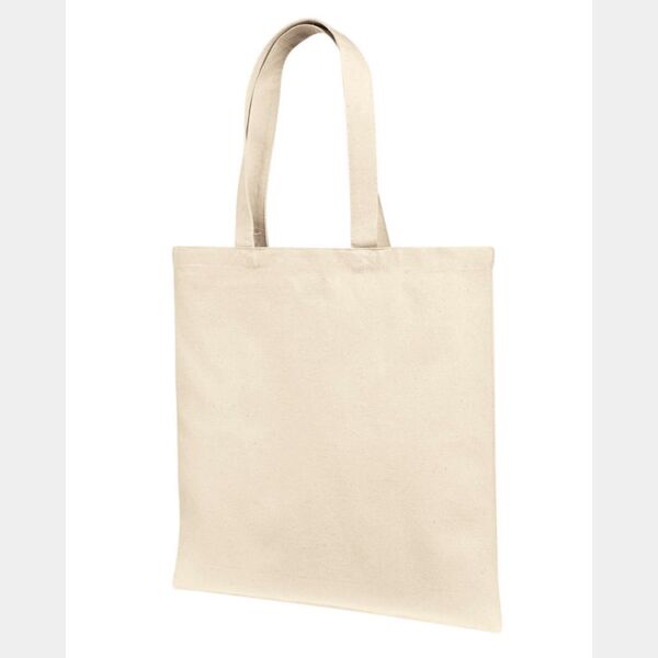 Cotton Canvas Tote Bag With Self Fabric Handles Thumbnail