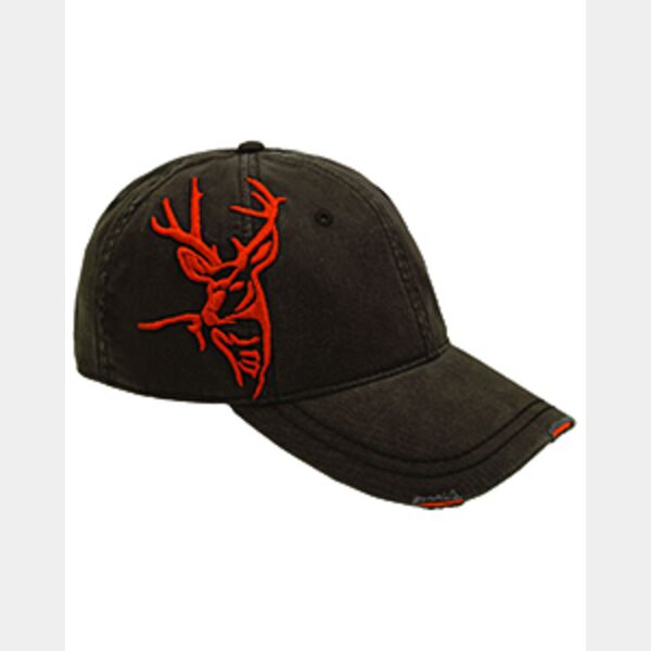 Brushed Cotton Twill Buck 3D Cap Thumbnail