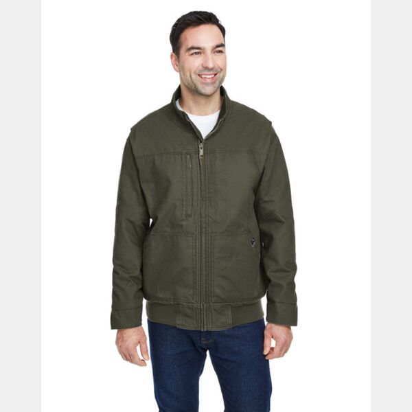 Men's Force Canvas Bomber Jacket Thumbnail
