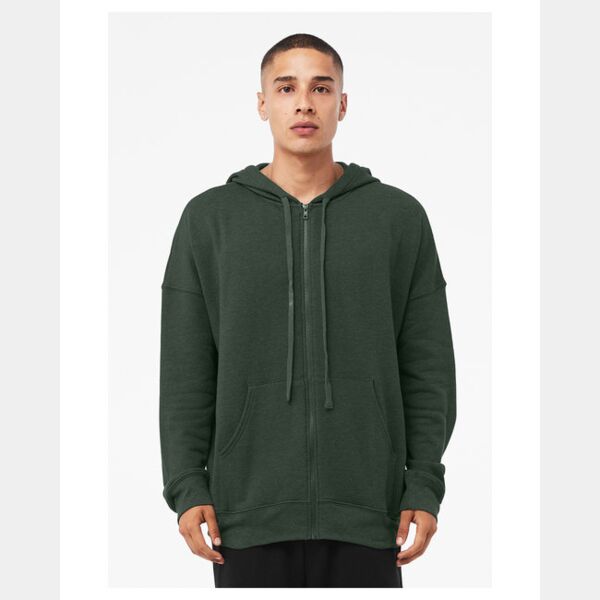 Unisex Sponge Fleece DTM Full-Zip Hooded Sweatshirt Thumbnail