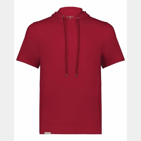 Youth Eco Revive™ Ventura Soft Knit Short Sleeve Hooded Sweatshirt Thumbnail