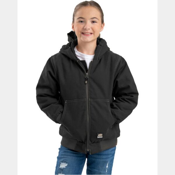 Youth Highland Softstone Duck Hooded Jacket Thumbnail