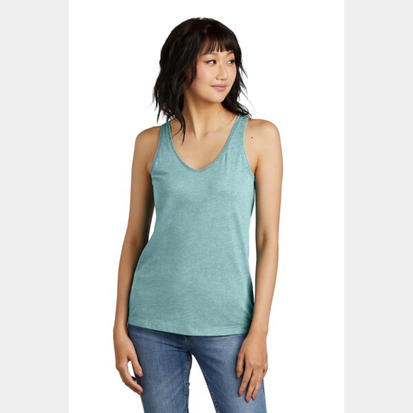 Women's Perfect Blend ® CVC V Neck Tank Thumbnail