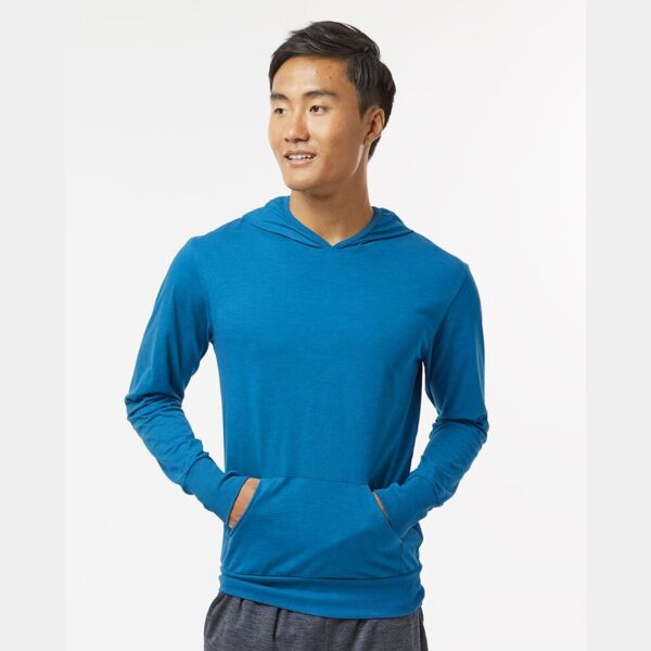 Unisex RecycledSoft™ Hooded Long Sleeve T-Shirt Thumbnail