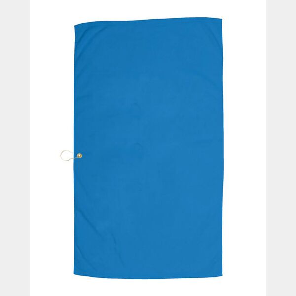 Golf-Caddy Towel with Center Brass Grommet & Hook Thumbnail