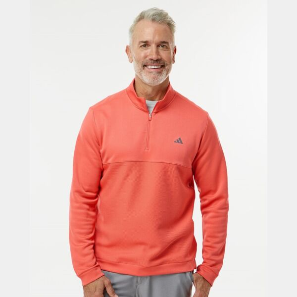 Men's Ultimate365 Textured Quarter-Zip Pullover Thumbnail