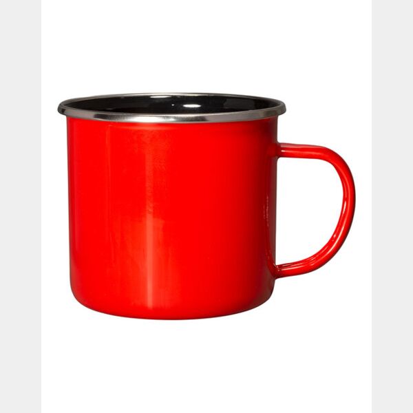 16.9oz Iron And Stainless Steel Log Cabin Mug Thumbnail