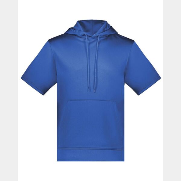 Unisex Fleece Short Sleeve Hooded Pullover Thumbnail