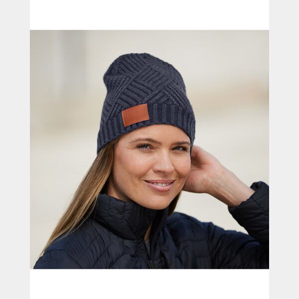 Trellis Knit Beanie Thumbnail