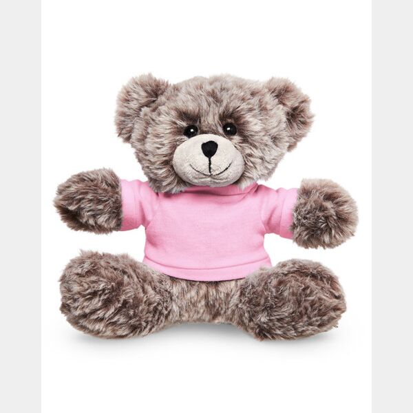 7" Soft Plush Bear With T-Shirt Thumbnail