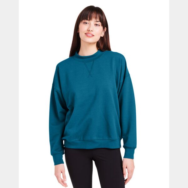 Ladies' Vintage Oversized Crew Pullover Thumbnail