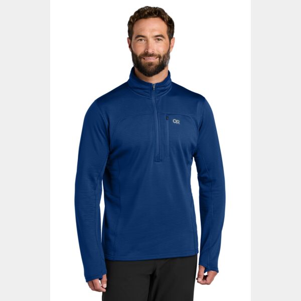 Tech Grid 1/4 Zip Fleece Thumbnail