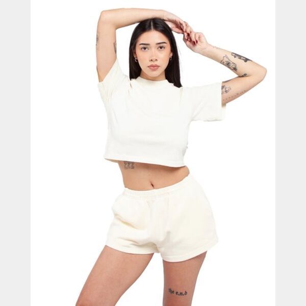 Ladies' Garment Dye Fleece Shorts Thumbnail