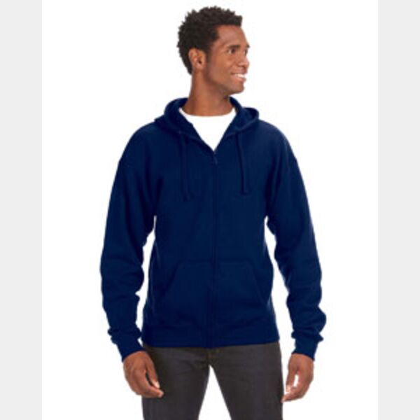 Adult Premium Full-Zip Fleece Hooded Sweatshirt Thumbnail