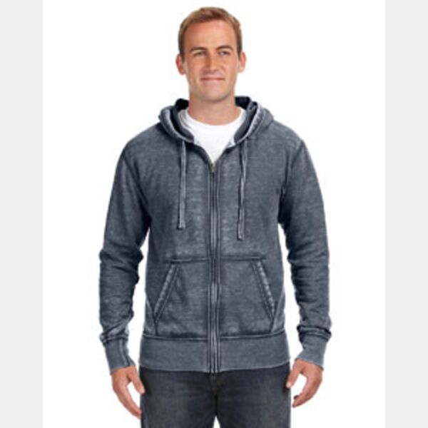 Adult Vintage Zen Full-Zip Fleece Hooded Sweatshirt Thumbnail