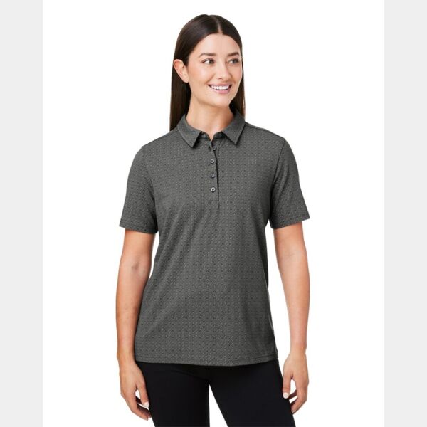 Women's Crownlux Performance® Geo Polo Thumbnail