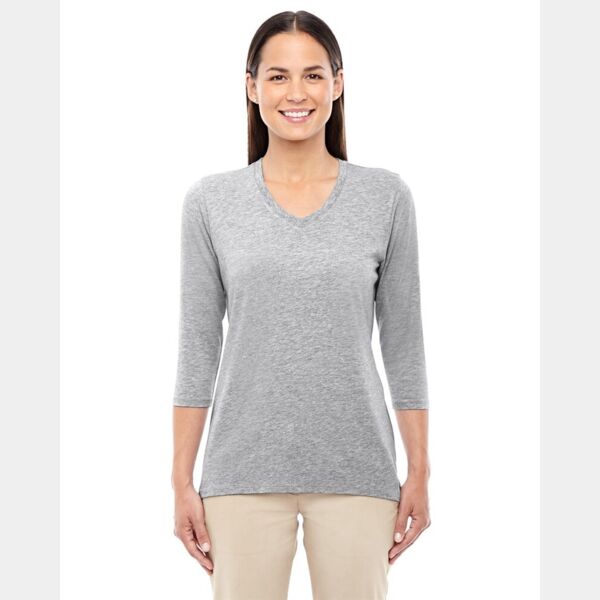 Women's Perfect Fit™ Bracelet-Length V-Neck Top Thumbnail