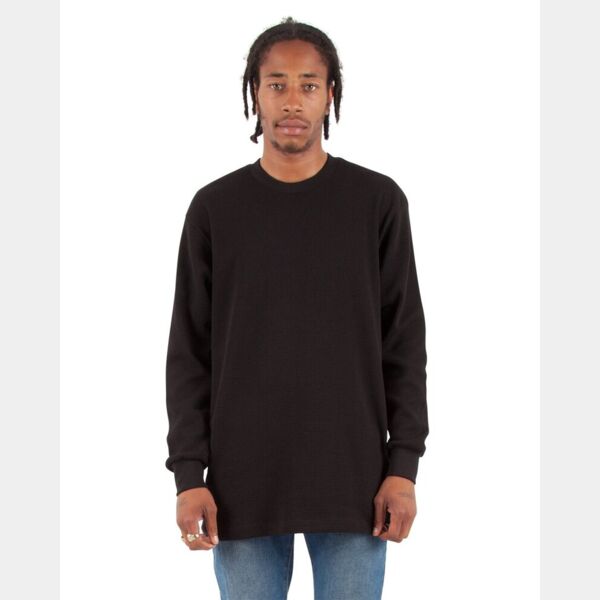 Unisex Heavyweight Thermal Long Sleeve T-Shirt Thumbnail