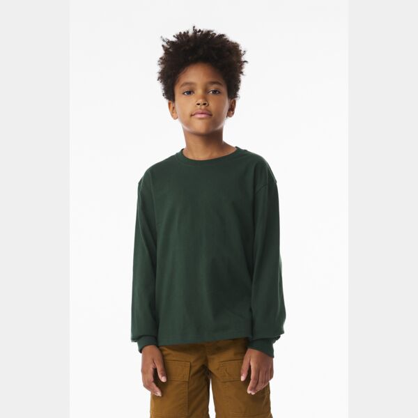 Youth 6 Ounce Heavyweight Long Sleeve Tee Thumbnail