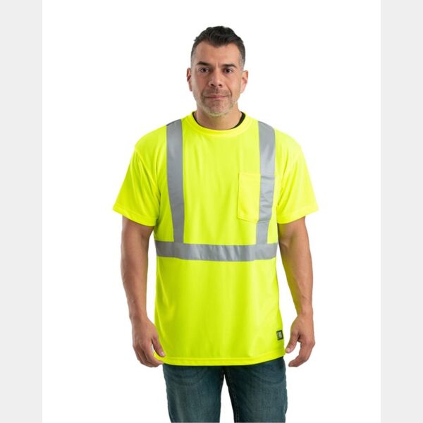 Men's Hi-Vis Class 2 Performance Pocket T-Shirt Thumbnail