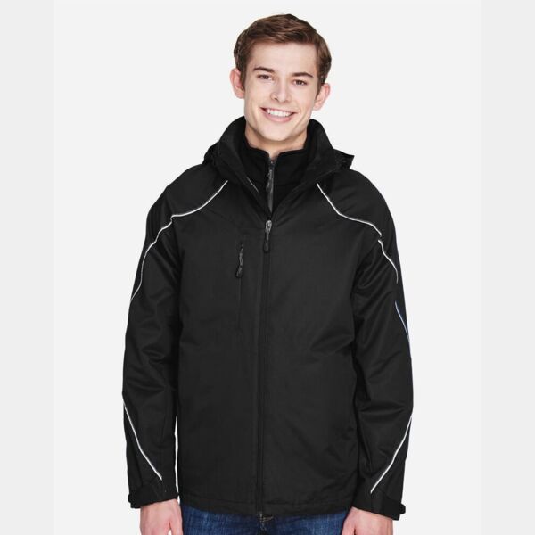 Men's Angle 3-In-1 Jacket with Bonded Fleece Liner Thumbnail