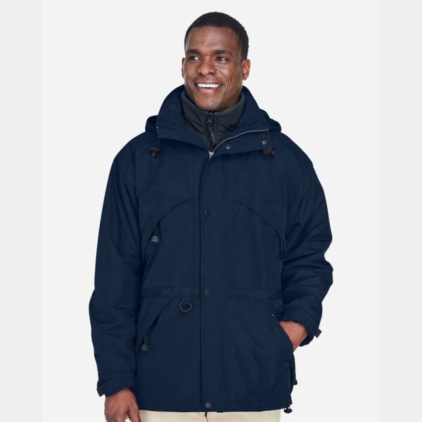 Men's 3-in-1 Parka with Dobby Trim Thumbnail