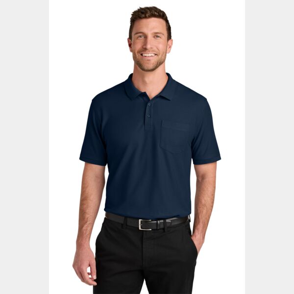 Tall Wearever Signature Pique Pocket Polo Thumbnail
