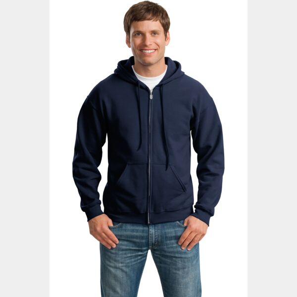 Heavy Blend Full Zip Hooded Sweatshirt Thumbnail