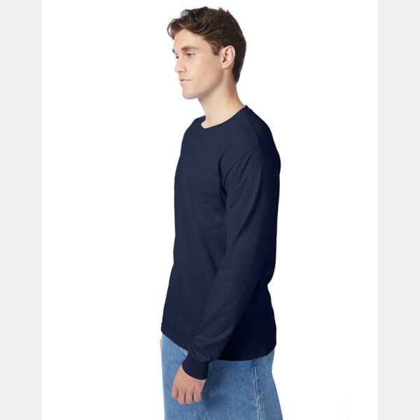 Men's Authentic-T Long-Sleeve Pocket T-Shirt Thumbnail