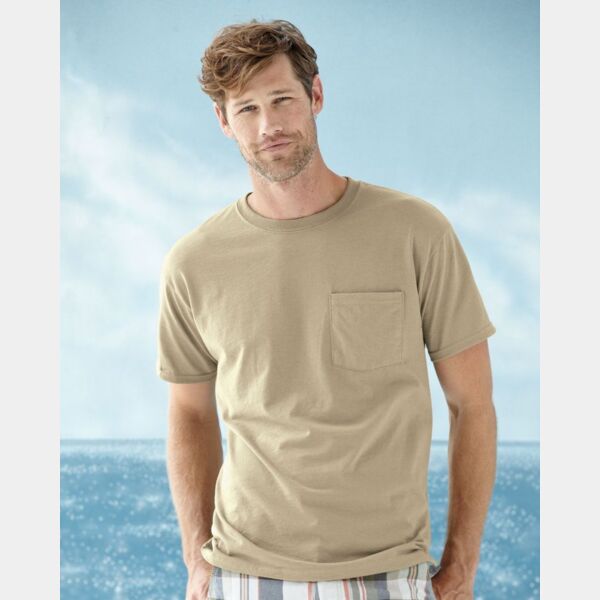 Unisex Dri-Power® 50/50 Pocket T-Shirt Thumbnail