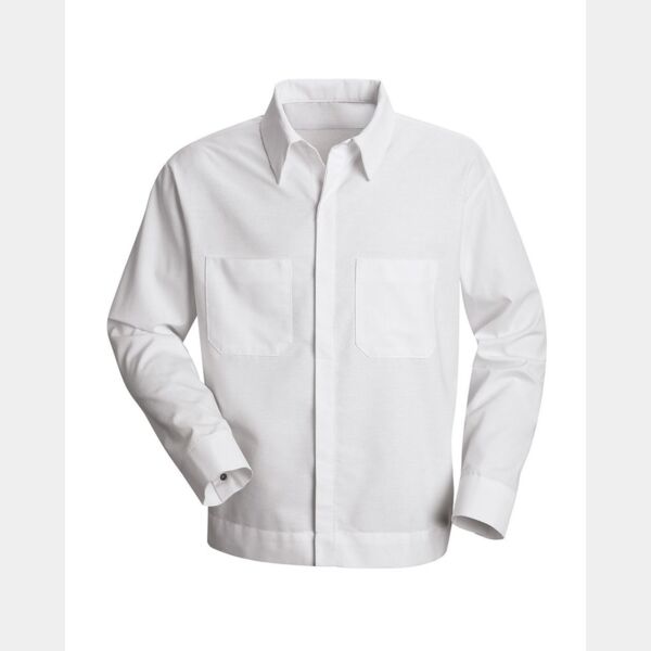 Men's Button-Front Shirt Jacket Thumbnail