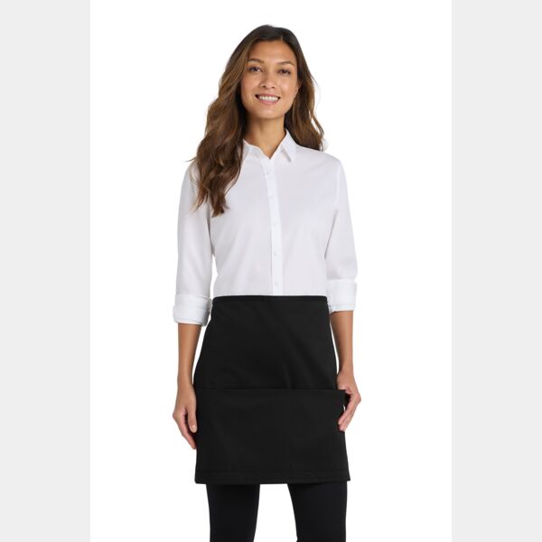 Easy Care Half Bistro Apron with Stain Release Thumbnail