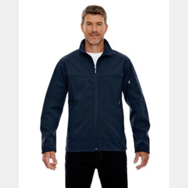 Men's Three-Layer Fleece Bonded Performance Soft Shell Jacket Thumbnail