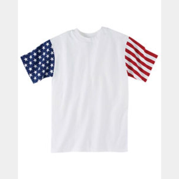 Men's Stars & Stripes Patriotic T-Shirt Thumbnail