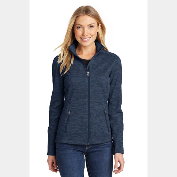 Women's Digi Stripe Fleece Jacket Thumbnail