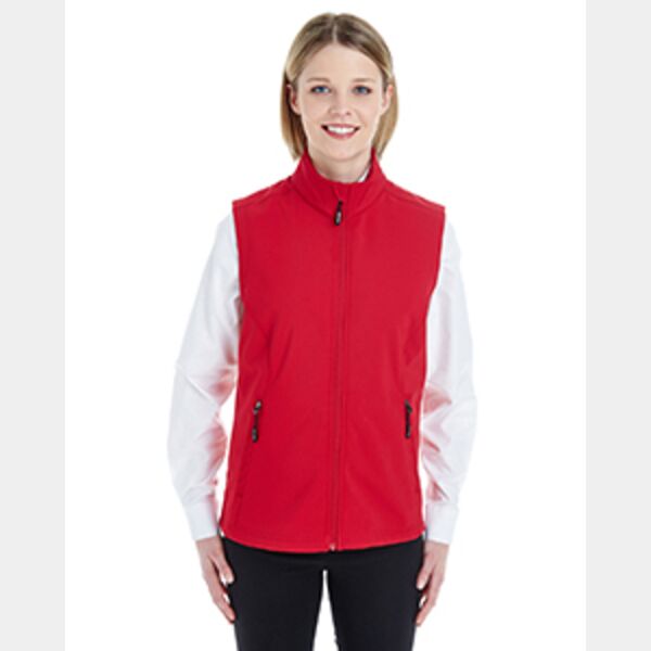 Ladies' Cruise Two-Layer Fleece Bonded Soft Shell Vest Thumbnail