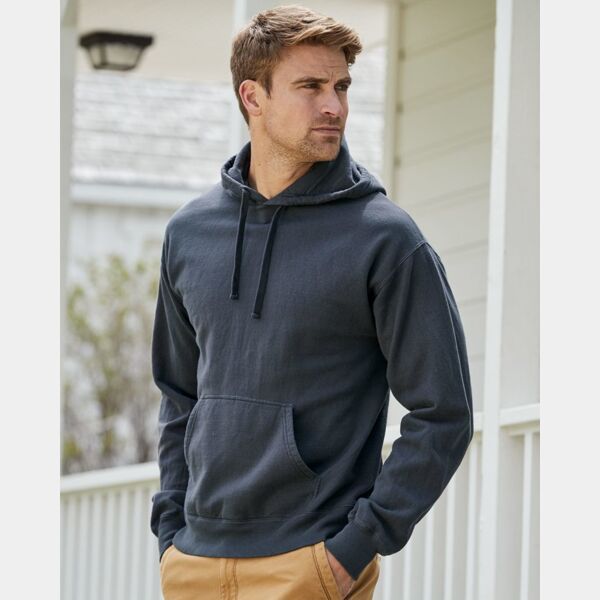 Unisex Garment-Dyed Hooded Sweatshirt Thumbnail