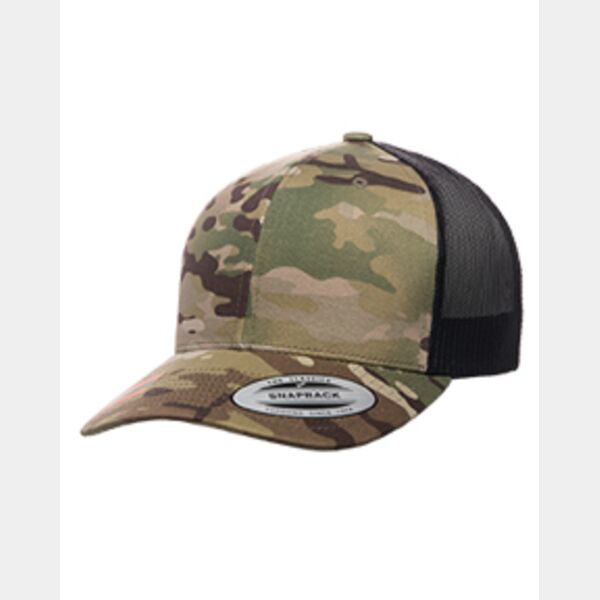 Retro Trucker Multicam® Snapback Cap Thumbnail