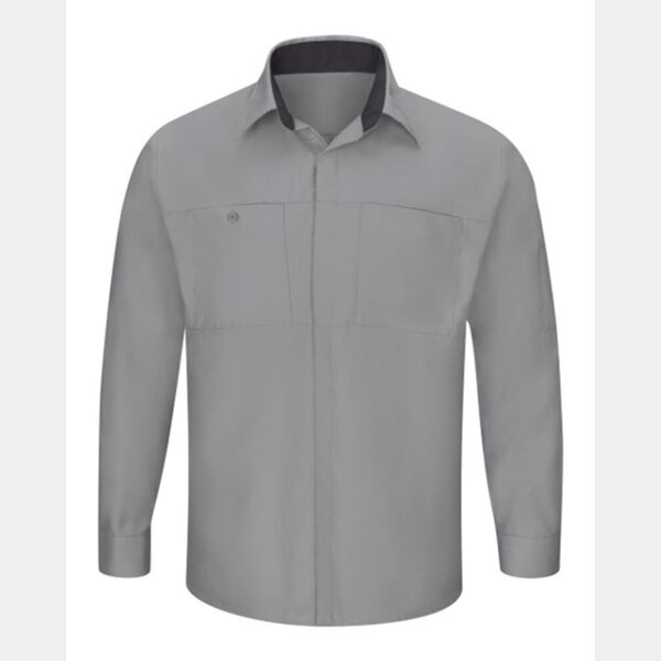 Men's Tall Performance Plus Long Sleeve Shirt with OilBlok Technology Thumbnail