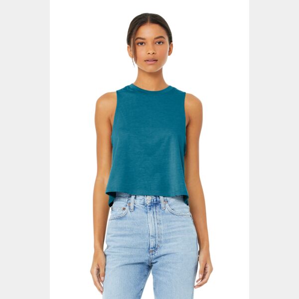 Women's Racerback Cropped Tank Thumbnail