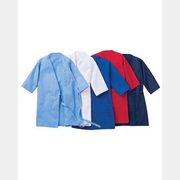 Men's Collarless Butcher Wrap Thumbnail