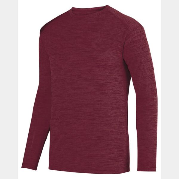 Adult Shadow Tonal Heather Long-Sleeve Training T-Shirt Thumbnail