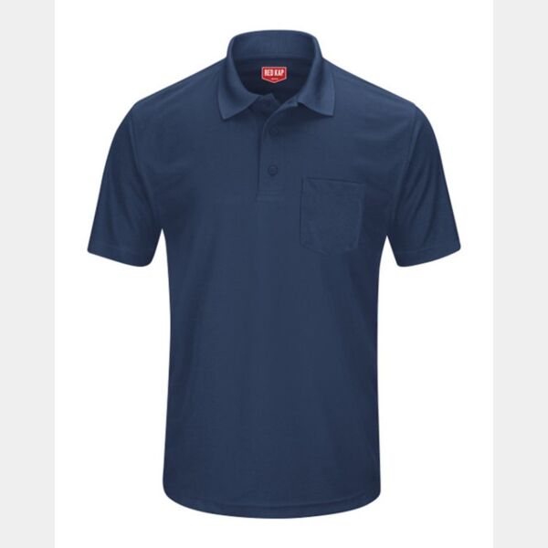Men's Performance Knit Pocket Polo Thumbnail
