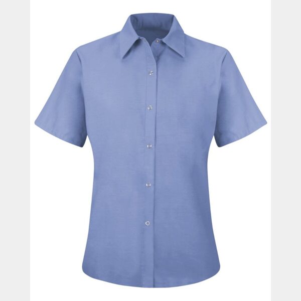 Women's Short Sleeve Specialized Pocketless Work Shirt Thumbnail