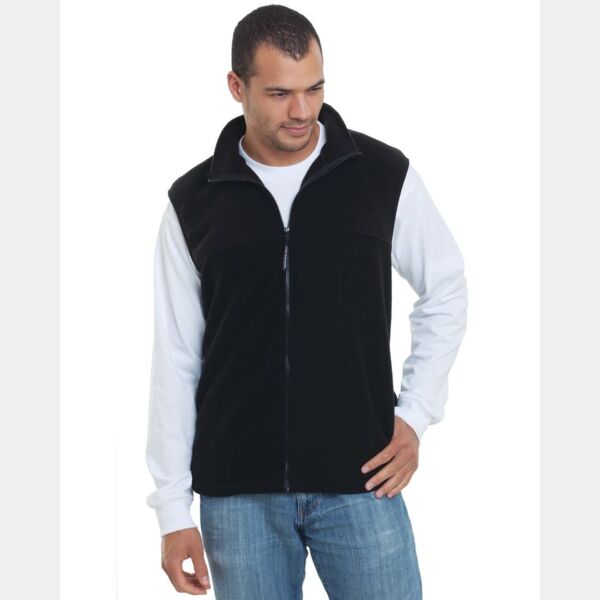 Men's USA-Made Full-Zip Fleece Vest Thumbnail