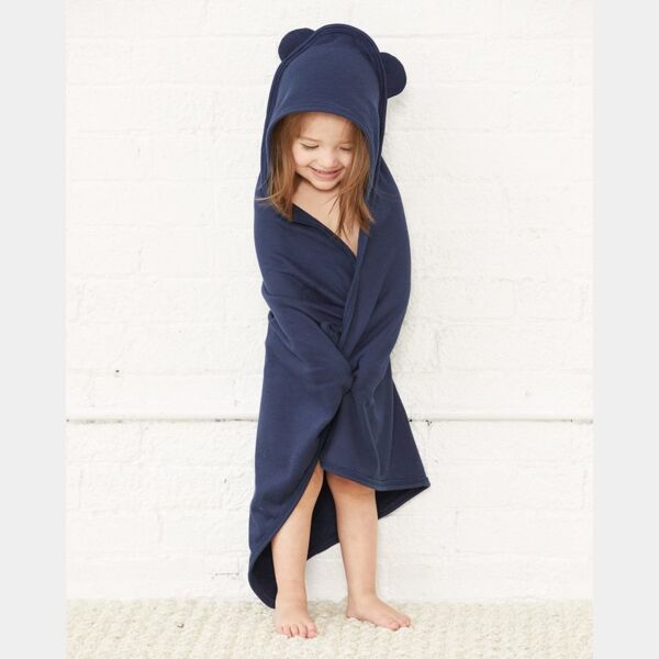 Terry Cloth Hooded Towel with Ears Thumbnail