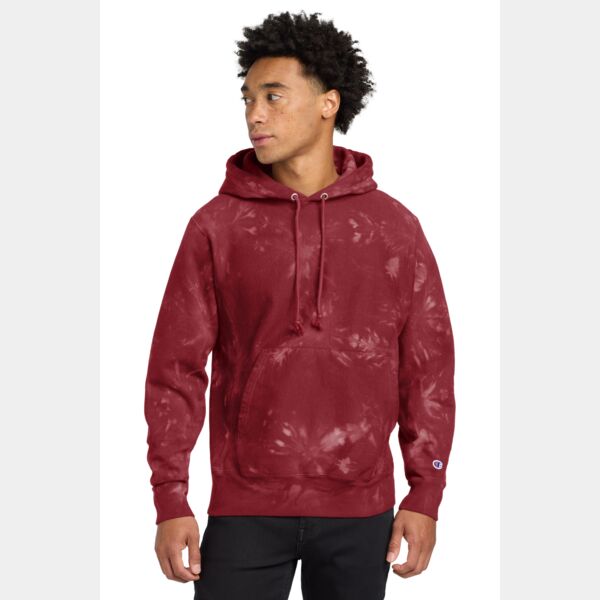 Reverse Weave ® Scrunch Dye Tie Dye Hooded Sweatshirt Thumbnail